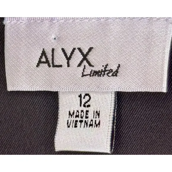 ALYX Limited Vibrant Chevron Pattern Sleeveless Dress size 12 - Picture 3 of 4